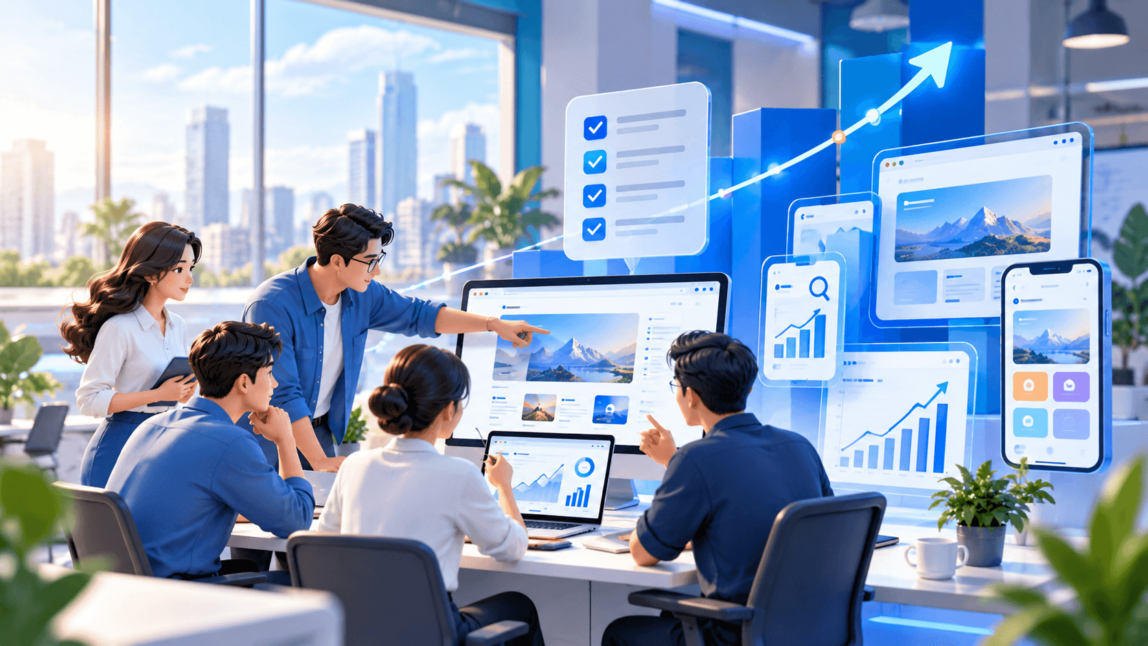 Đội ngũ Bình Dương Digital nỗ lực nâng cao chất lượng dịch vụ website, SEO và ứng dụng