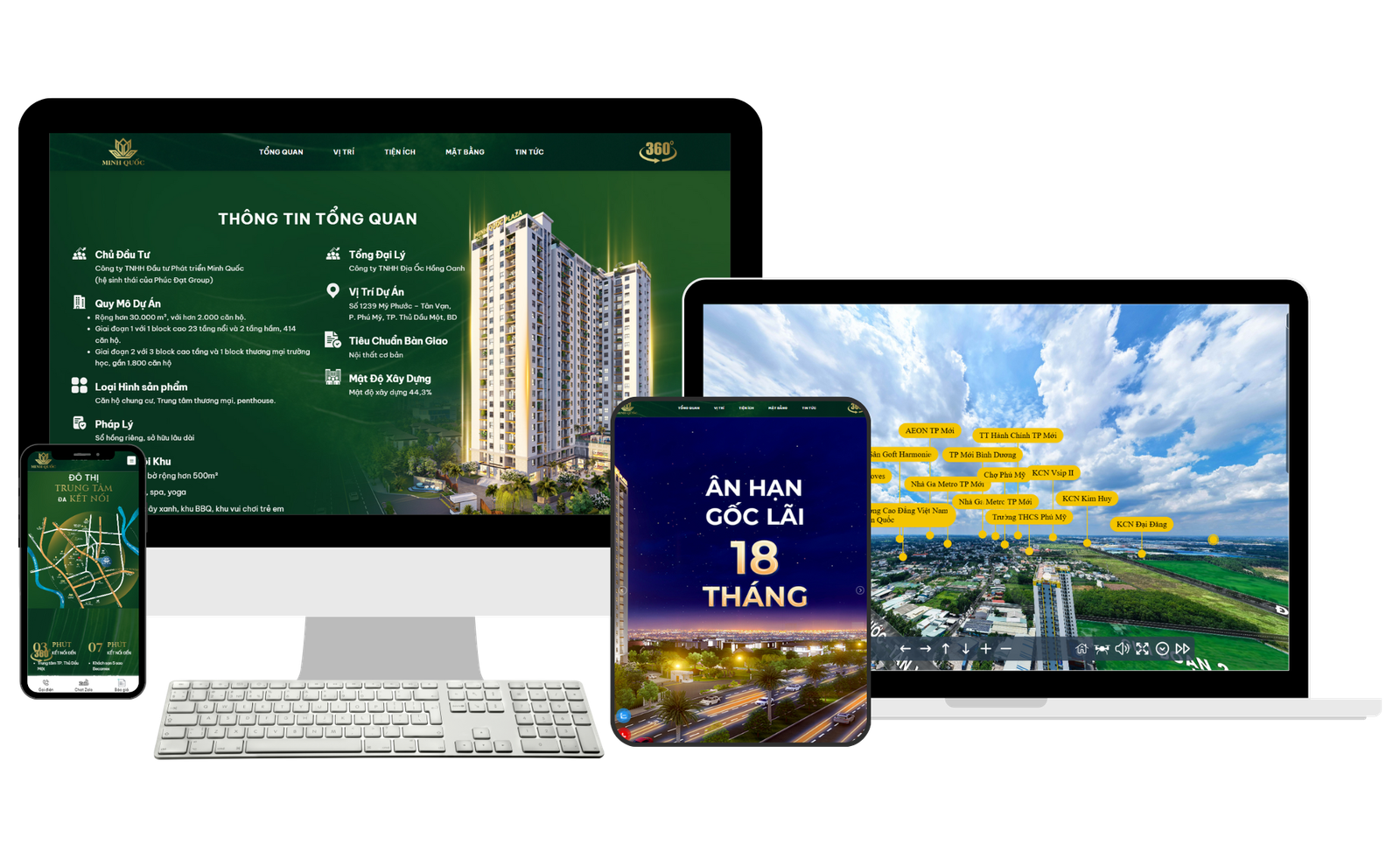 Giao diện Minh Quốc Plaza