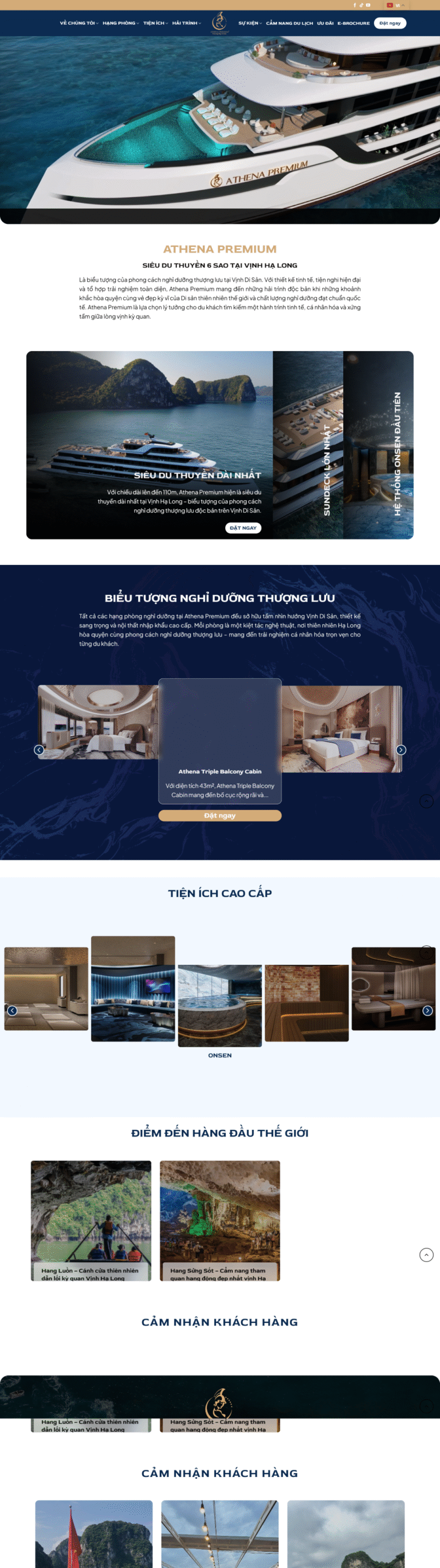 WEBSITE DU THUYỀN VỊNH HẠ LONG
