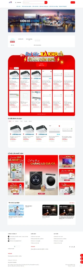 WEBSITE BÁN HÀNG ĐIỆN MÁY AN PHÚ